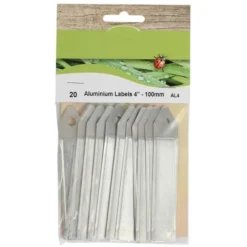 Aluminium Labels 10 Cm - Set Van 20 Stuks