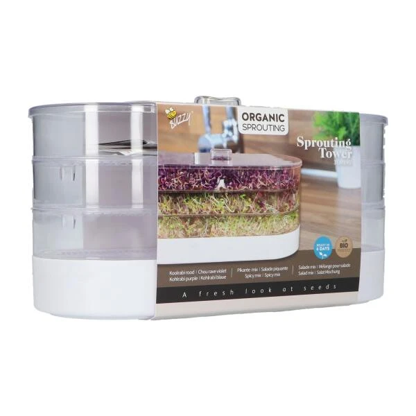 Kiemtoren - Organic Sprouting Tower - 3 Lagen - Afbeelding 2