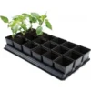 Tray Met 18 Vierkante 9 Cm Potten