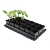 Tray Met 18 Vierkante 9 Cm Potten Met Bewatering
