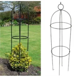 Obelisk Zwart - 1,90 Meter