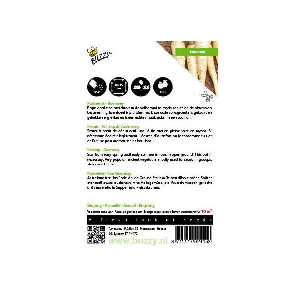 Pastinaak Demi-Long De Guernsey - Afbeelding 2