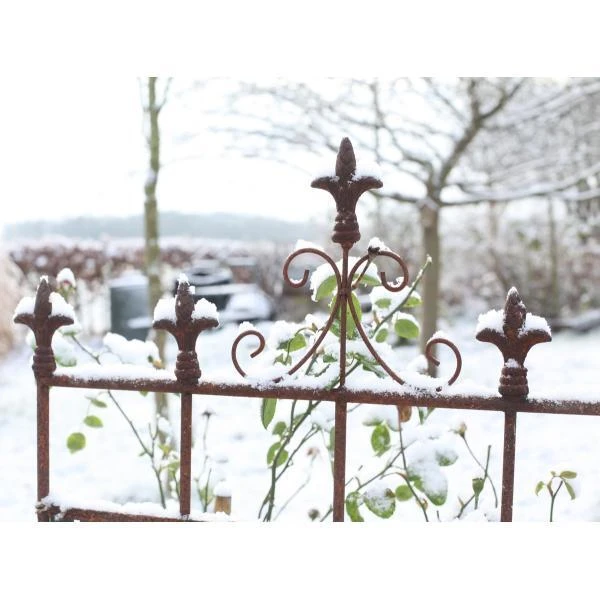 ESSCHERT DESIGN Plantensteun Franse Lelie - Roestiek - Afbeelding 2