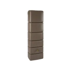 Regenton Muurmodel Slim 650 Liter + Kraan - Taupe